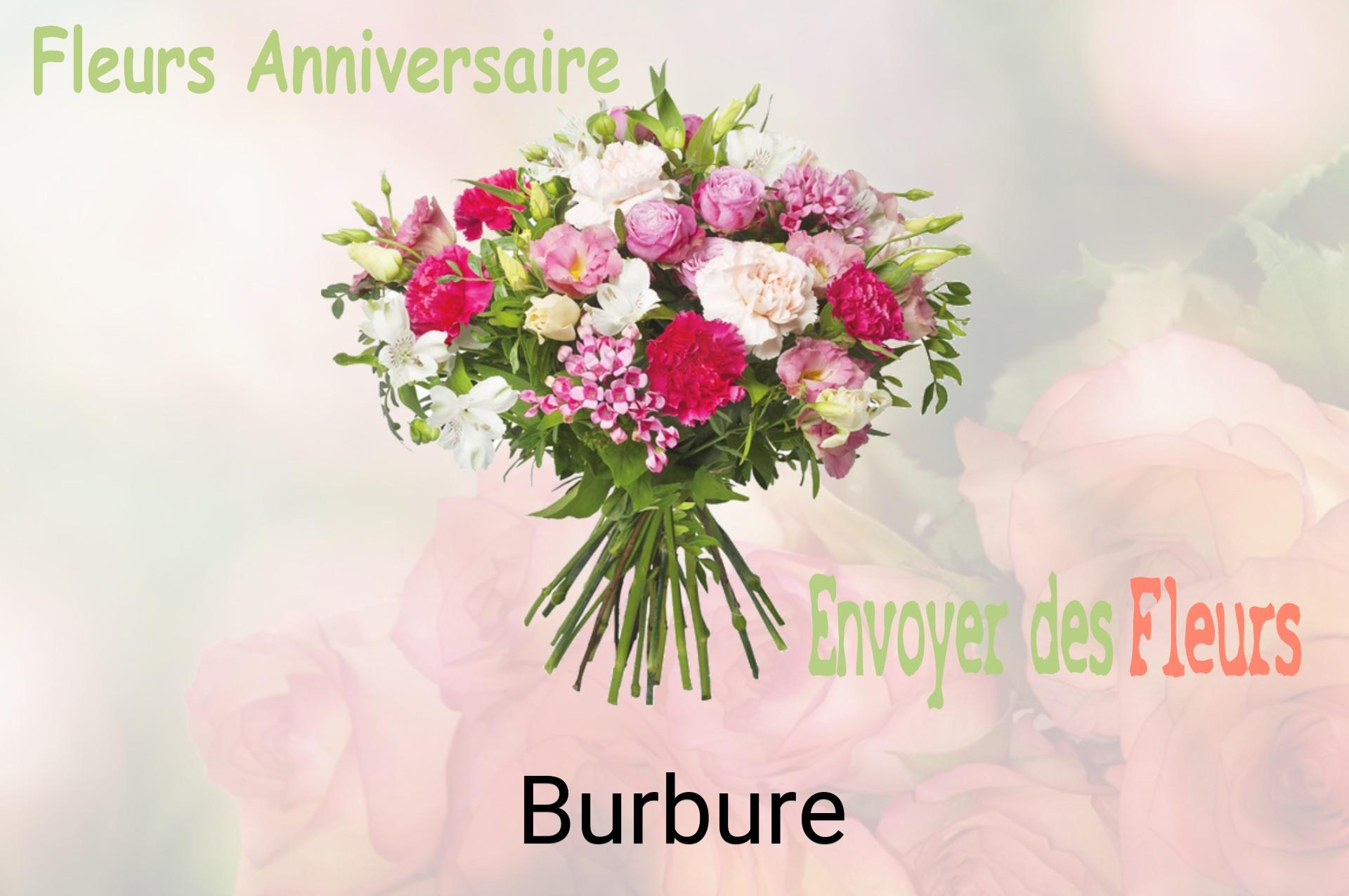 Bouquet de fleurs d’anniversaire livré à Burbure