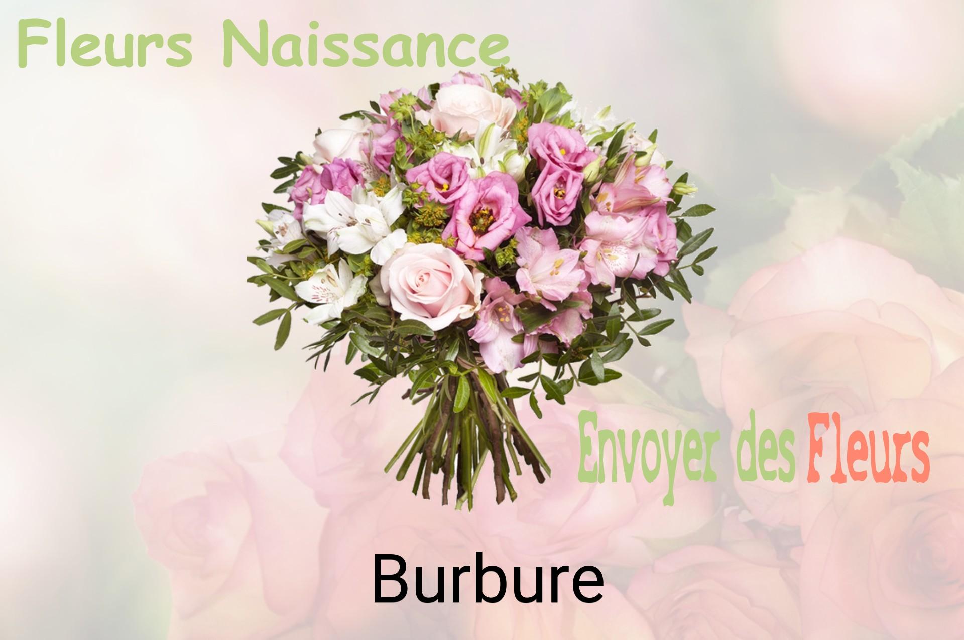Bouquet de fleurs de naissance livré à Burbure
